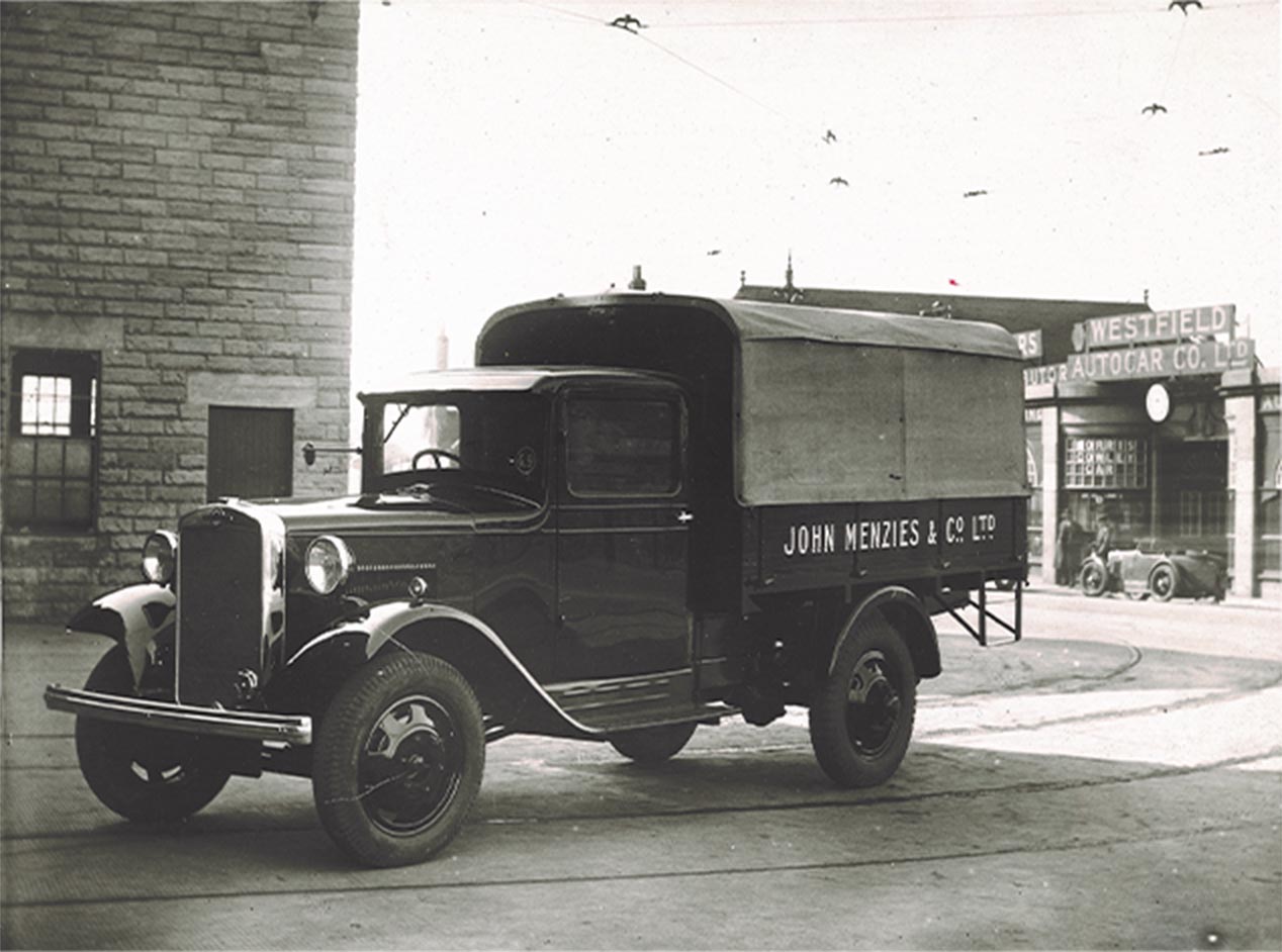 John Menzies & co van