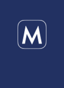 Menzies logo on blue
