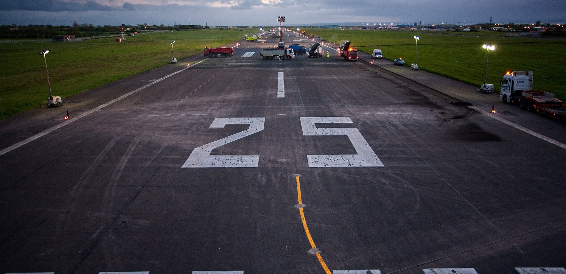 Airplane runway